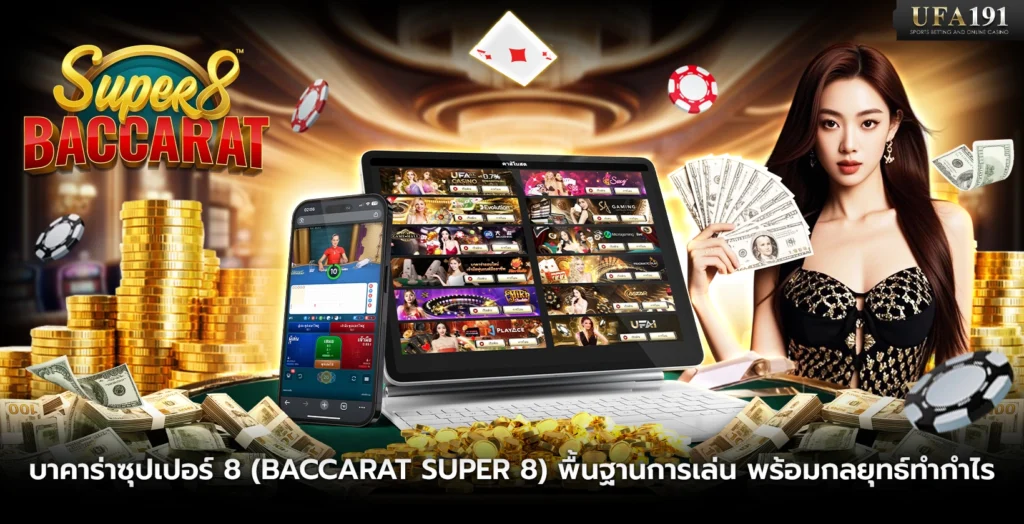 บาคาร่าซุปเปอร์ 8 พื้นฐานการเล่น พร้อมกลยุทธ์ทำกำไร