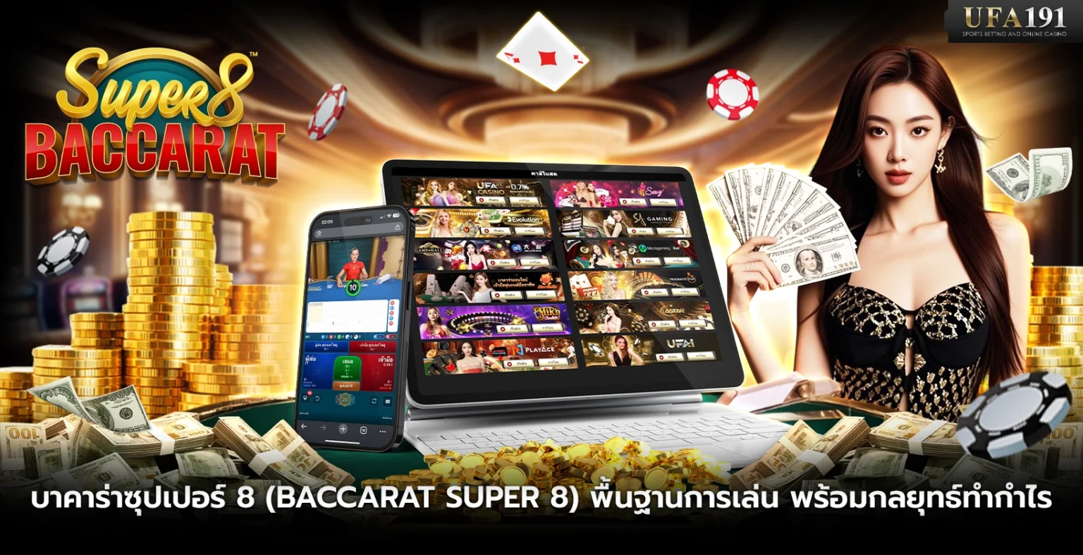 บาคาร่าซุปเปอร์ 8 พื้นฐานการเล่น พร้อมกลยุทธ์ทำกำไร